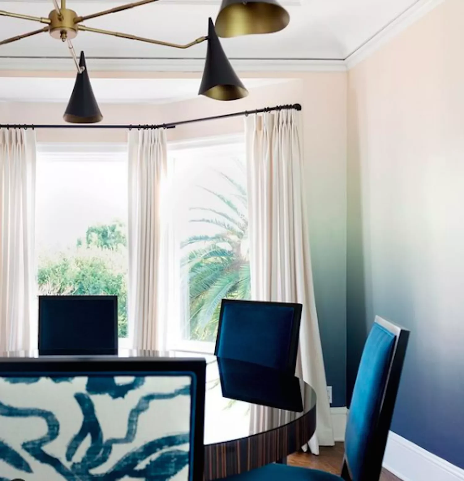 40 Stunning Blue Dining Room Ideas That Will Transform Your Space 9 Party in the Back