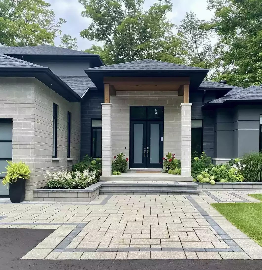 25 Stunning Garden Border Ideas That'll Transform Your Yard Into a Polished Paradise Patio Stones