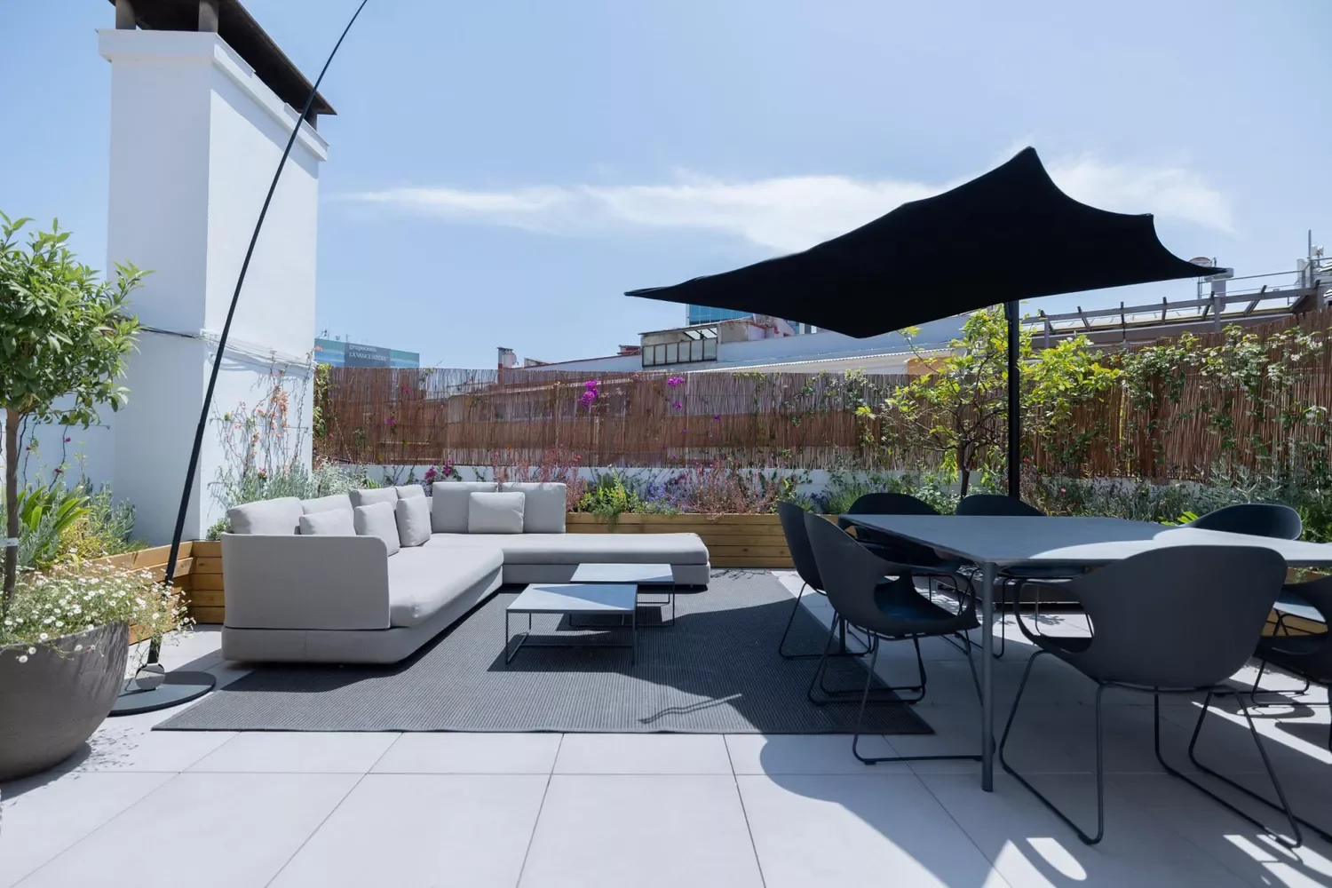 36 Stunning Concrete Patio Designs That Will Transform Your Outdoor Space 29 Patio With Concrete Effect Tiles