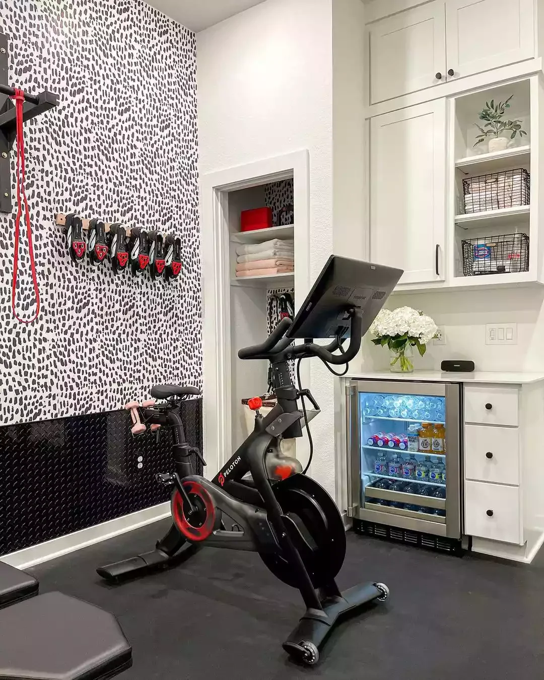 25 Creative Small Home Gym Ideas That Transform Any Space Patterned Gym