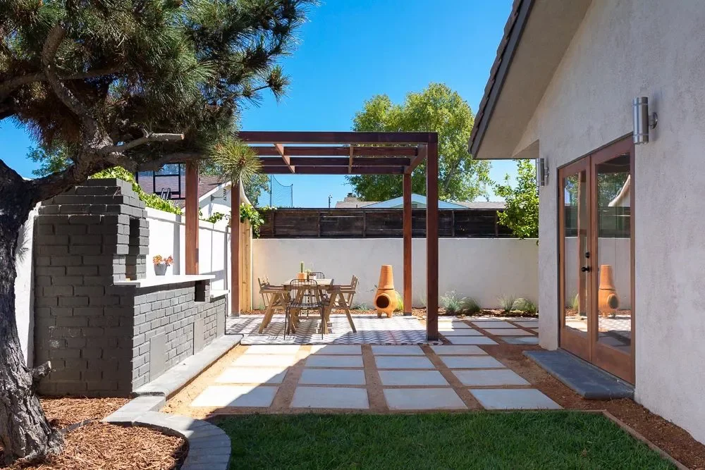 Paver Patio and Pergola