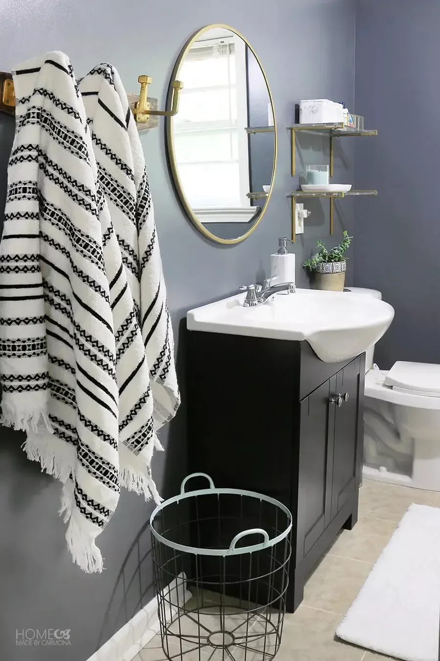 34 Stunning Blue Bathroom Ideas That Transform Your Space Into a Relaxing Retreat 20 Periwinkle Blue Bathroom