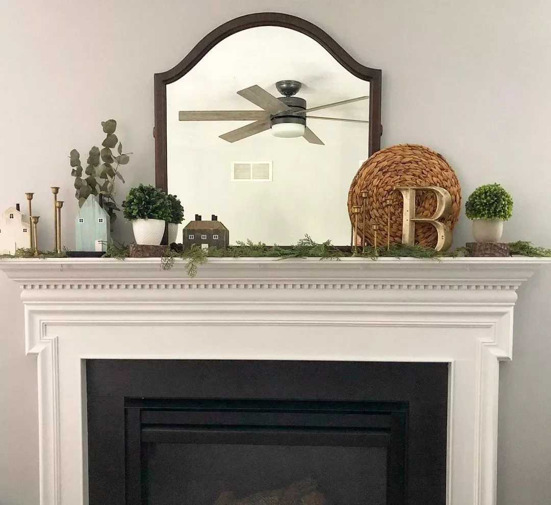 51 Creative Fireplace Mantel Decorating Ideas That Will Transform Your Living Space 15 Personalize With Letters