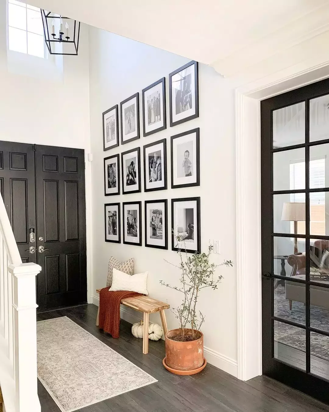 31 Creative Photo Wall Ideas to Transform Your Home 2 Personalize the Entryway