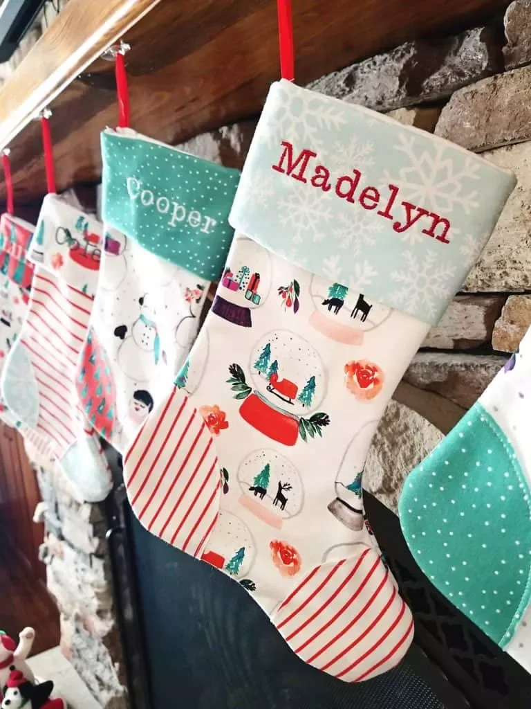 41 Creative DIY Christmas Stocking Ideas That Will Transform Your Holiday Decor 20 Personalized Embroidered Stockings