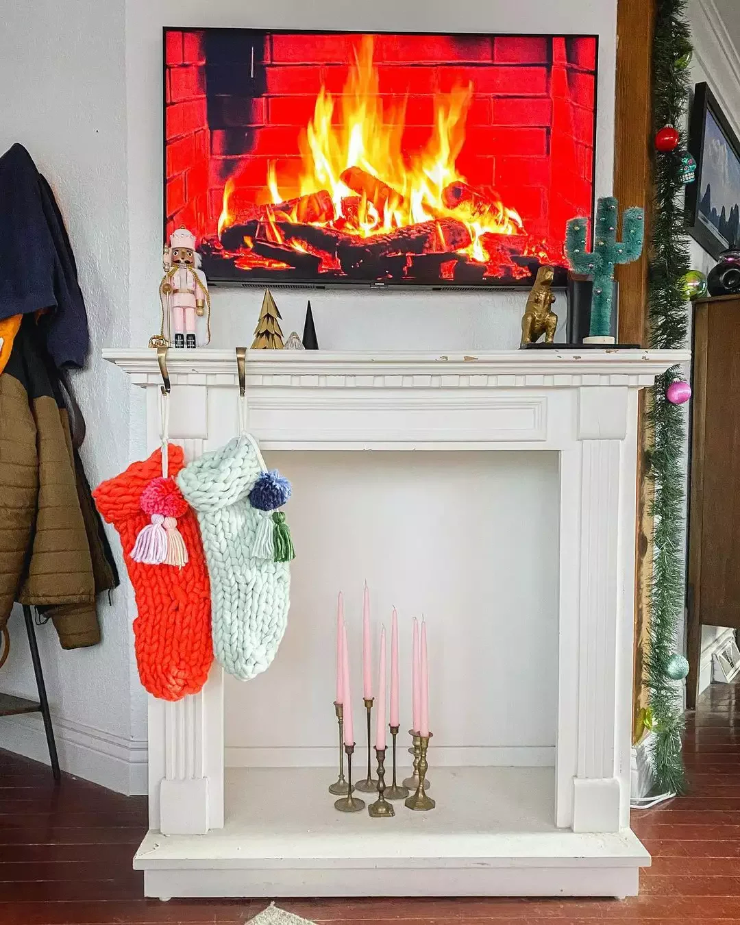 24 Creative Ways to Transform Your Fireplace with Candles 4 Pick Pink