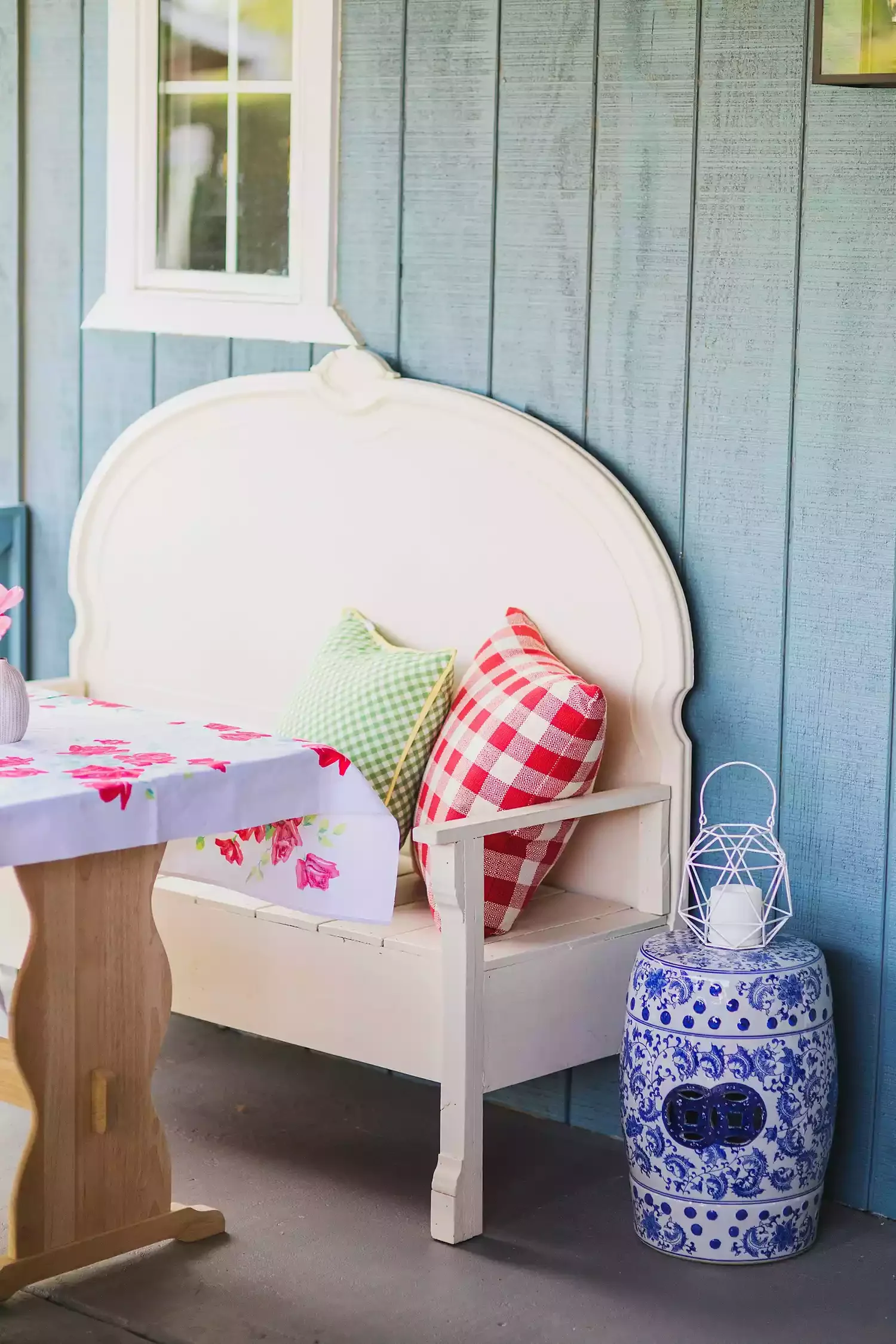 20 Stunning Patio Furniture Ideas That Transform Your Outdoor Space 4 Pick Up a Multipurpose Garden Stool