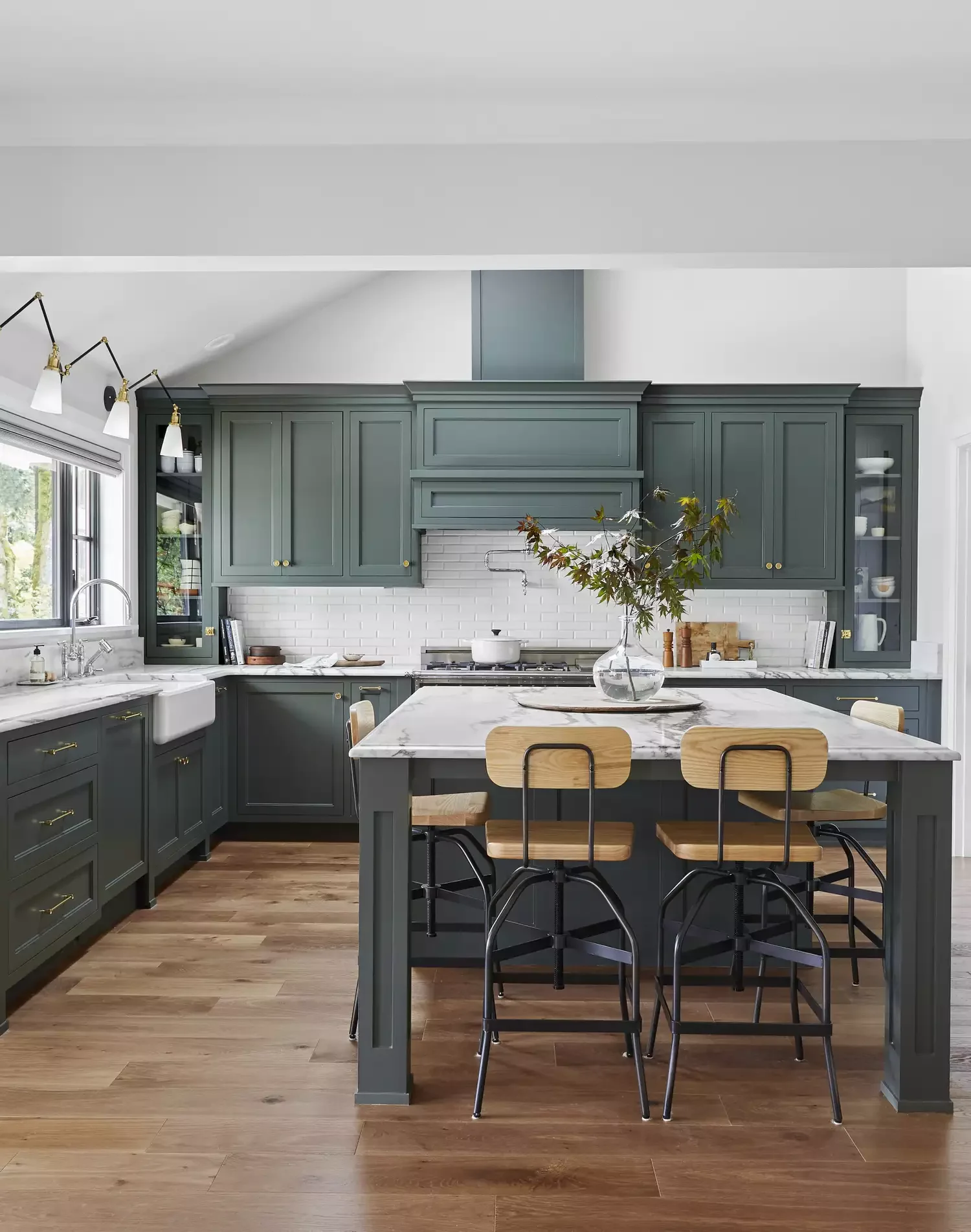39 Green Kitchen Design Ideas That Never Go Out of Style Pick a Cool Green Shade