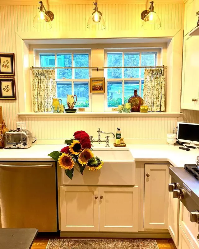 20 Beautiful Kitchen Curtain Ideas That Will Transform Your Space Pick a Pattern, Any Pattern