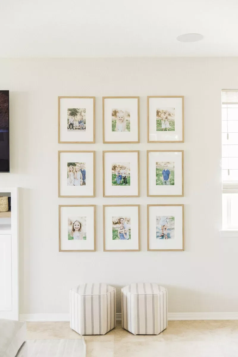 26 Creative Family Photo Wall Ideas That Will Transform Your Home 14 Pick a Theme