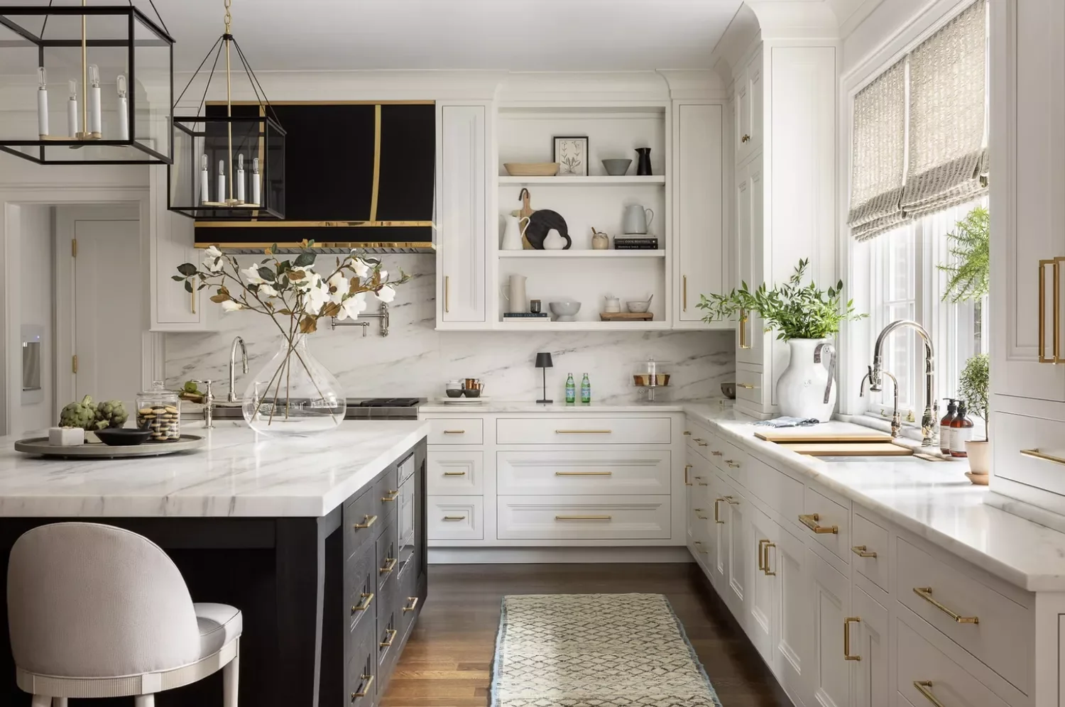 32 Modern Farmhouse Kitchen Ideas That'll Transform Your Cooking Space Pick the Right Lighting