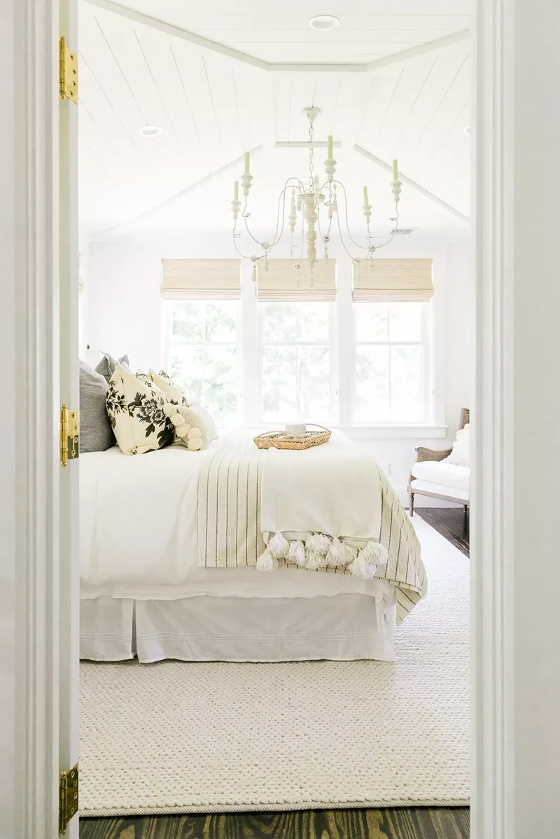 40 Modern Bedroom Ideas That Will Wake Up Your Space 23 Pile On the Pillows