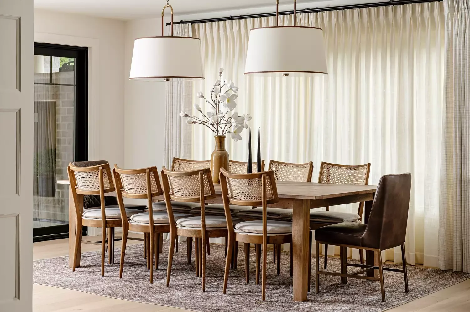 30 Stunning Dining Room Curtain Ideas That Will Transform Your Space Pinch Pleat Curtains