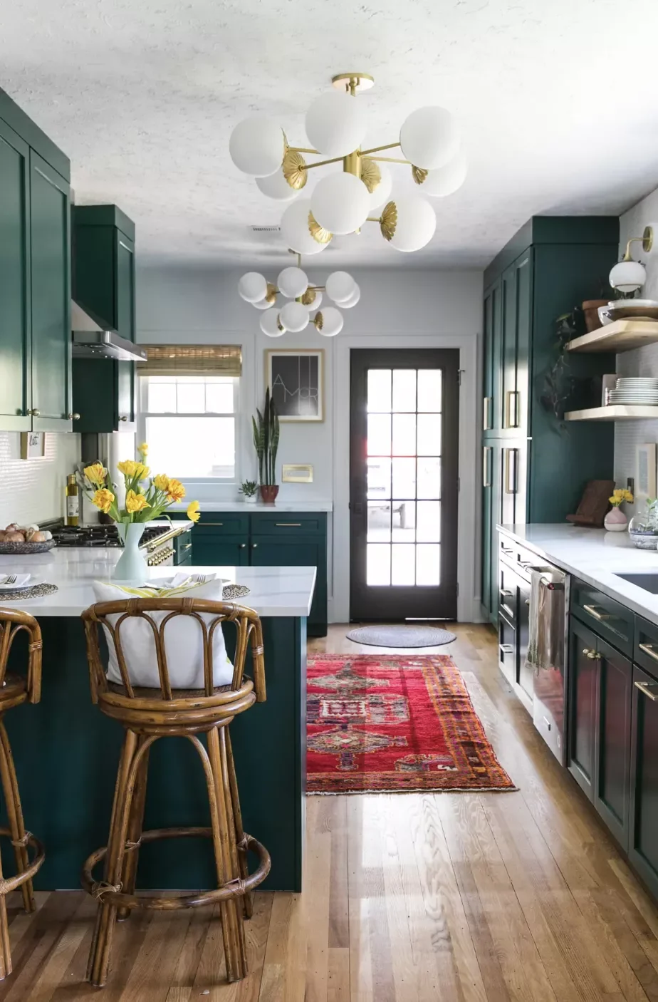 12 Stunning Green Kitchen Paint Ideas That Will Transform Your Space 8 Pine Green