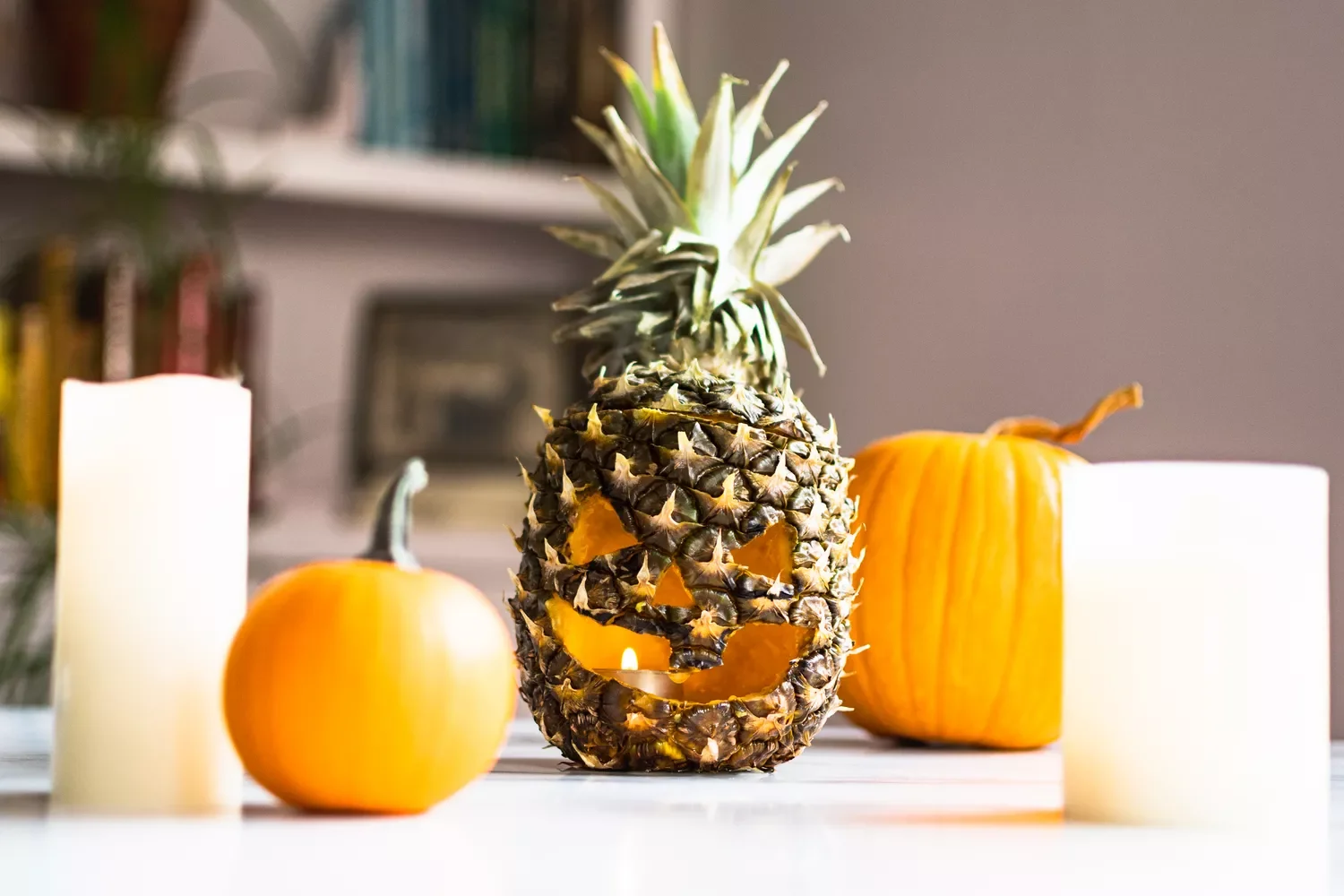 77 Creative Pumpkin Carving Ideas That'll Transform Your Fall Decorating Game 6 Pineapple Pumpkin