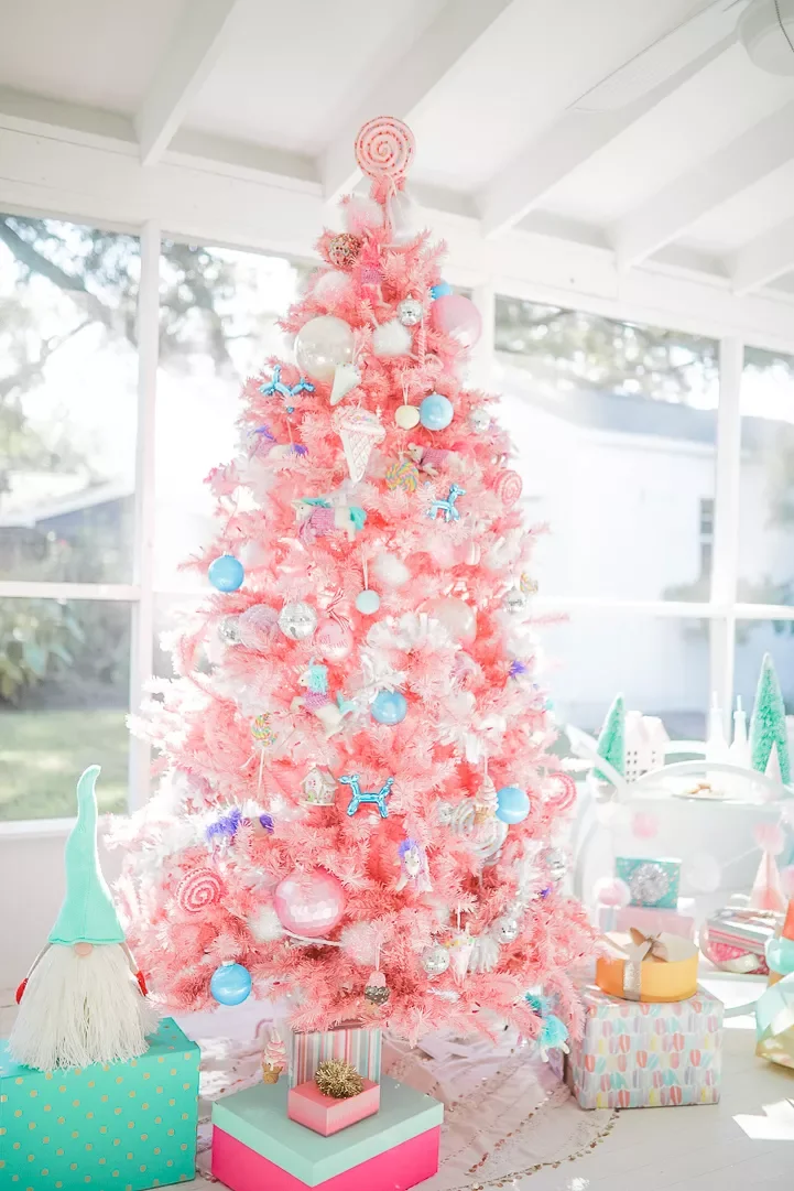 60 Stunning Christmas Tree Ideas to Transform Your Home This Holiday Season 1 Pink Christmas Tree