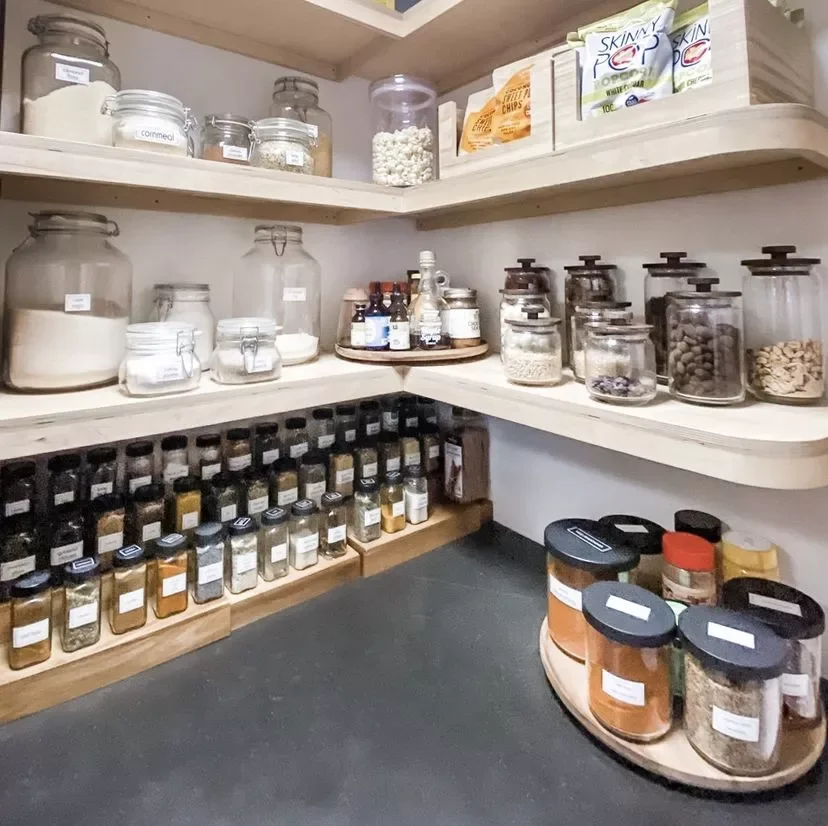 20 Creative Spice Organization Ideas That Will Transform Your Kitchen Place Risers in Your Pantry
