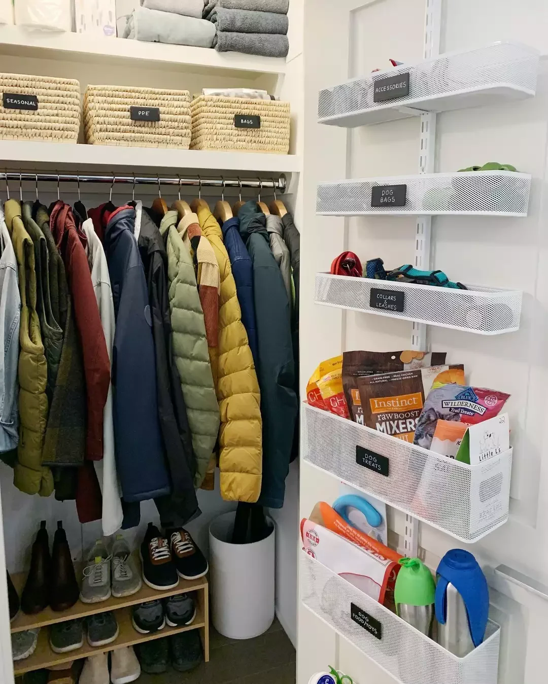36 Smart Shoe Storage Solutions That Transform Cluttered Spaces Place a Shoe Rack in a Closet