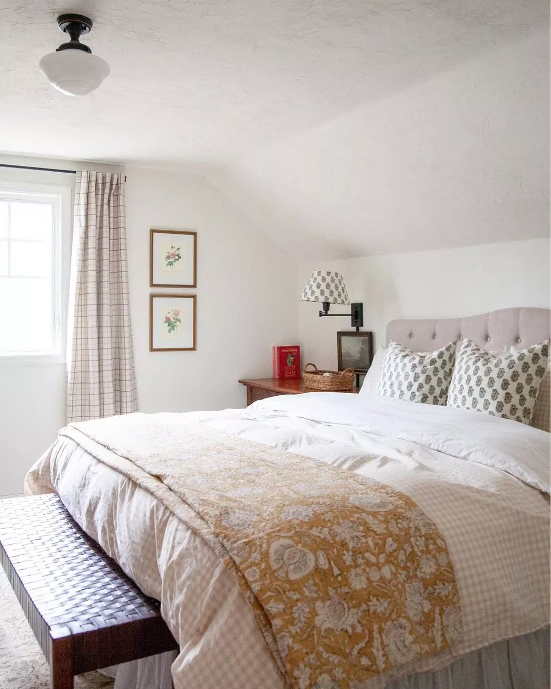 30 Brilliant Ways to Transform Your Small Attic Space With Low Ceilings 10 Place the Bed Under the Slant