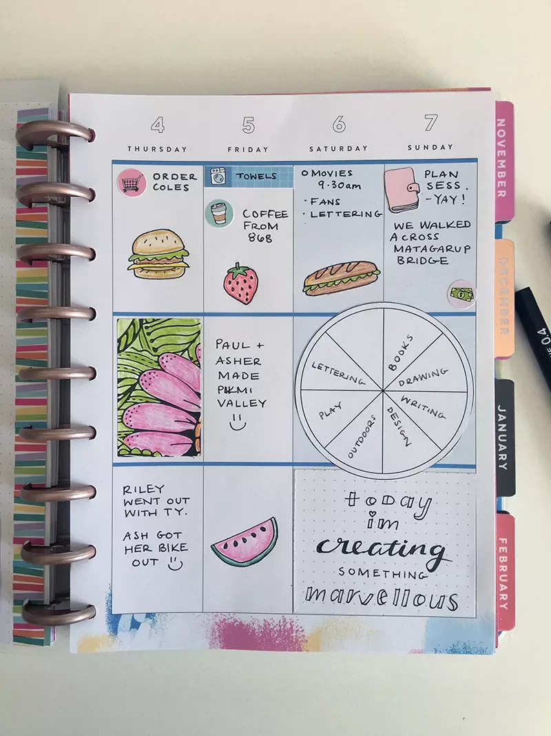 20 Creative Bullet Journal Ideas to Transform Your Home Organization Planner Turned Bullet Journal