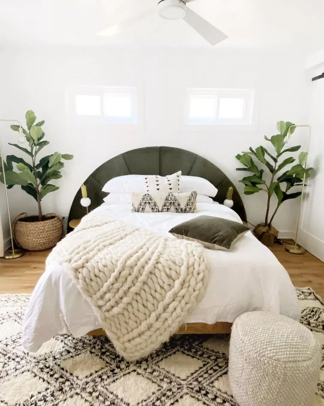 25 Clever Small Primary Bedroom Ideas That Make Your Space Feel Surprisingly Spacious 17 Plant-Filled Small Bedroom