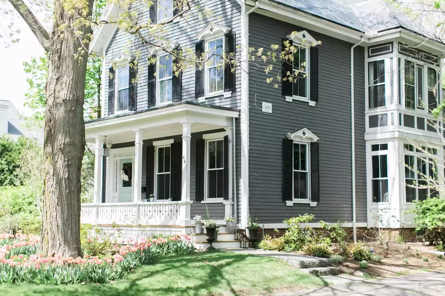 15 Creative Ways to Transform the Space Around Your Trees Plant a Ring of Tulips