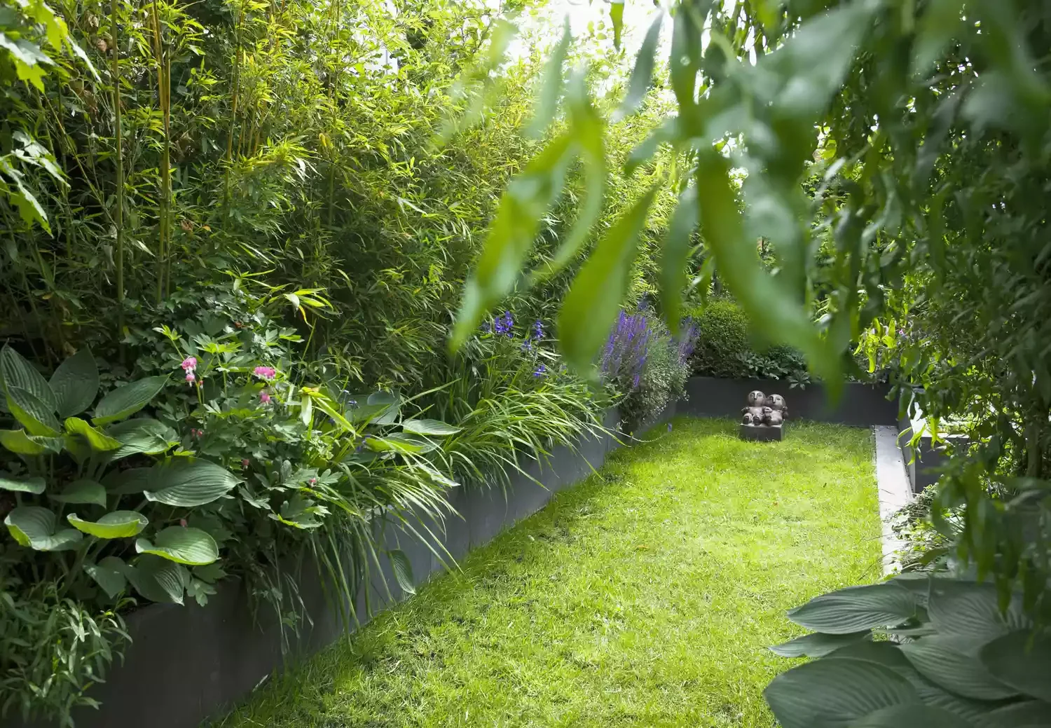26 Outdoor Privacy Screen Ideas That Create a Private Sanctuary Planted Bamboo Screen