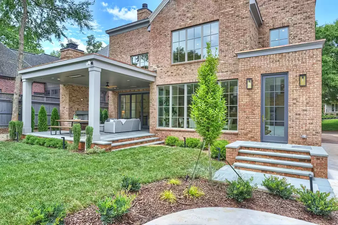 Planter With Shrubs
