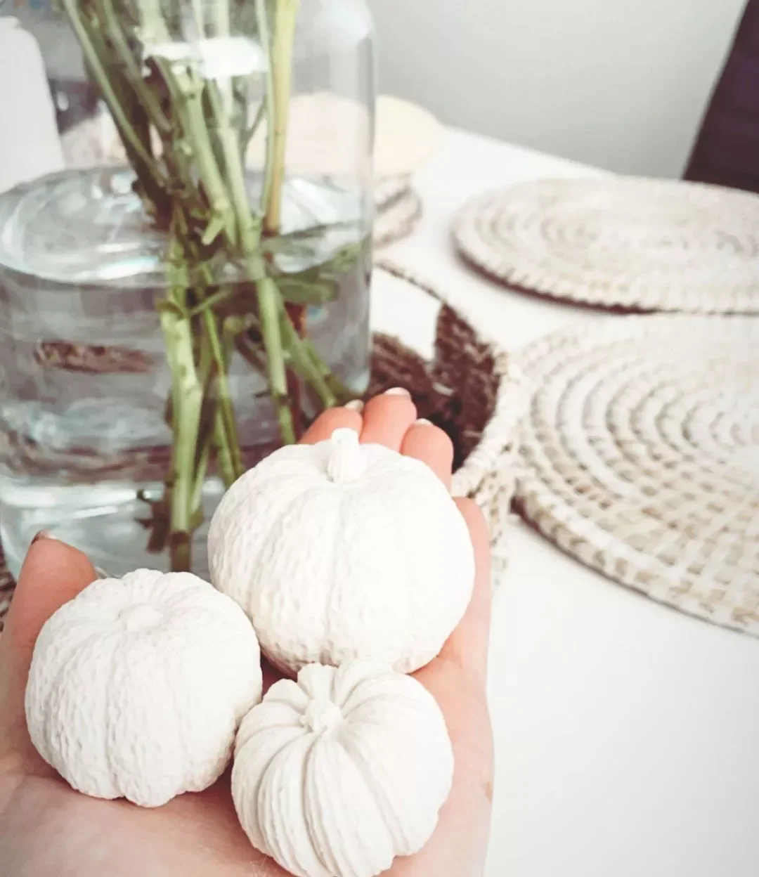 45 Creative No-Carve Pumpkin Decorating Ideas That Don't Need a Single Cut 24 Plaster of Paris Pumpkins