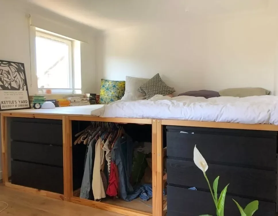 17 Creative DIY Loft Bed Projects to Transform Your Small Space 8 Platform Loft Bed