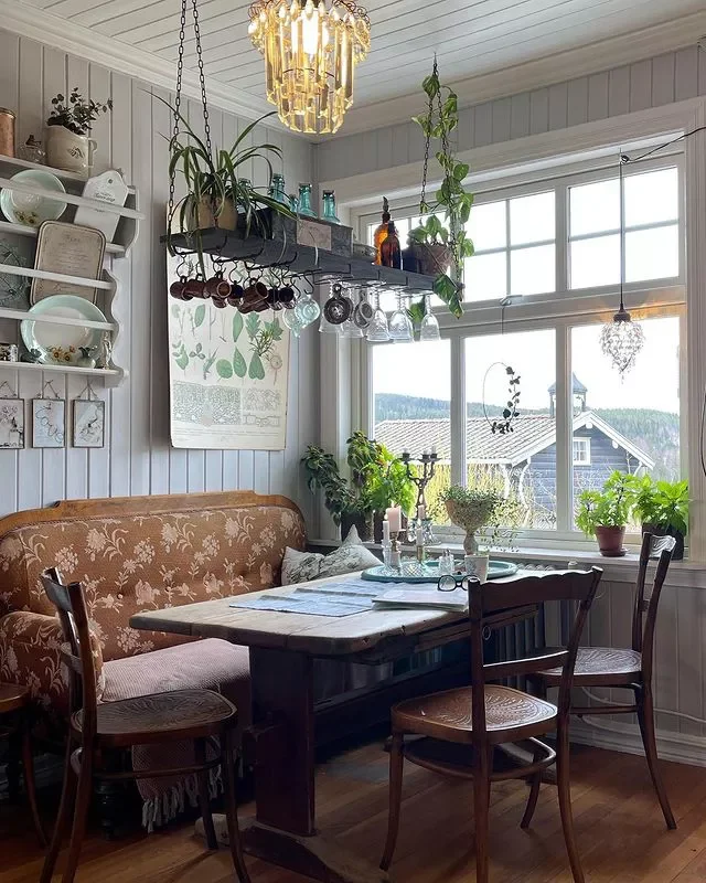 30 Charming Cottagecore Kitchen Design Ideas to Transform Your Space 17 Play With Pattern