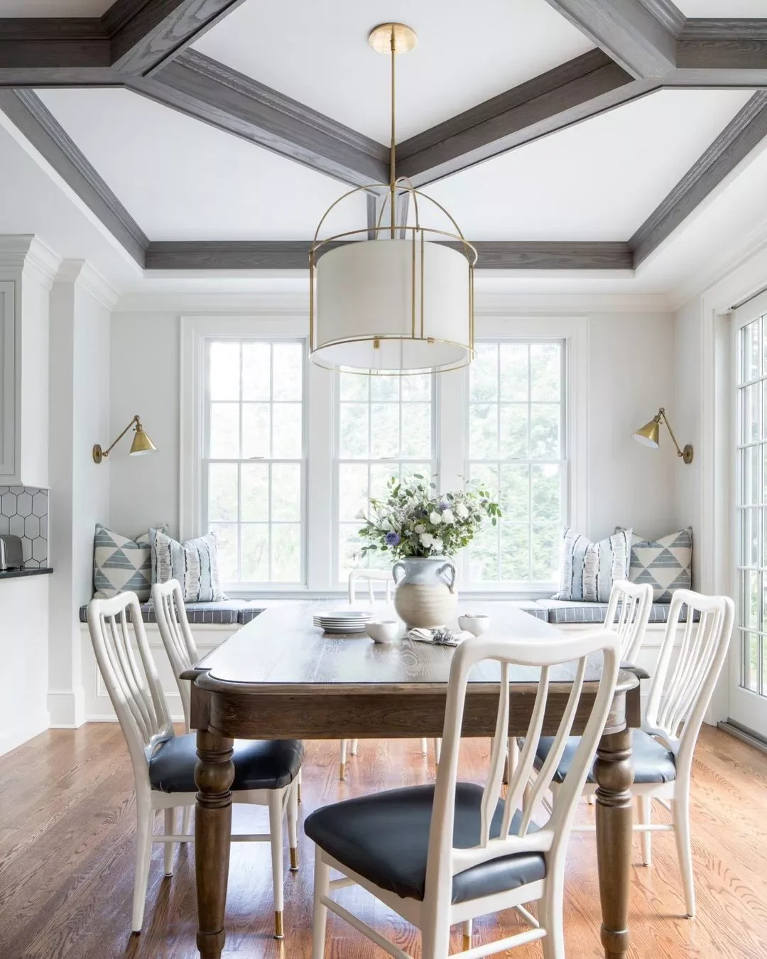 25 Stunning Tray Ceiling Designs That Transform Your Room's Fifth Wall 17 Play With Shapes