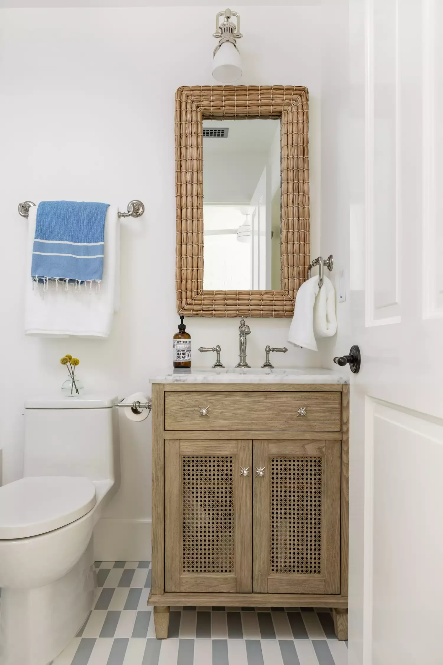 20 Stunning Bathroom Floor Designs That Will Transform Your Space 20 Play With Stripes