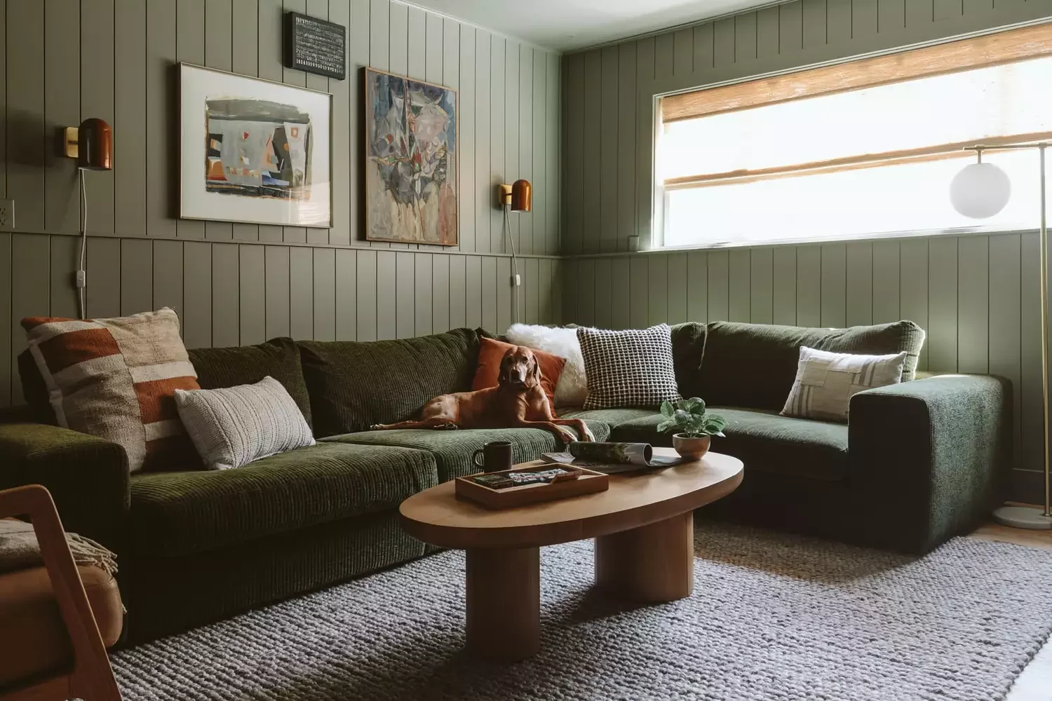 30 Green Living Room Ideas That Create Natural Serenity Indoors 26 Play With Texture