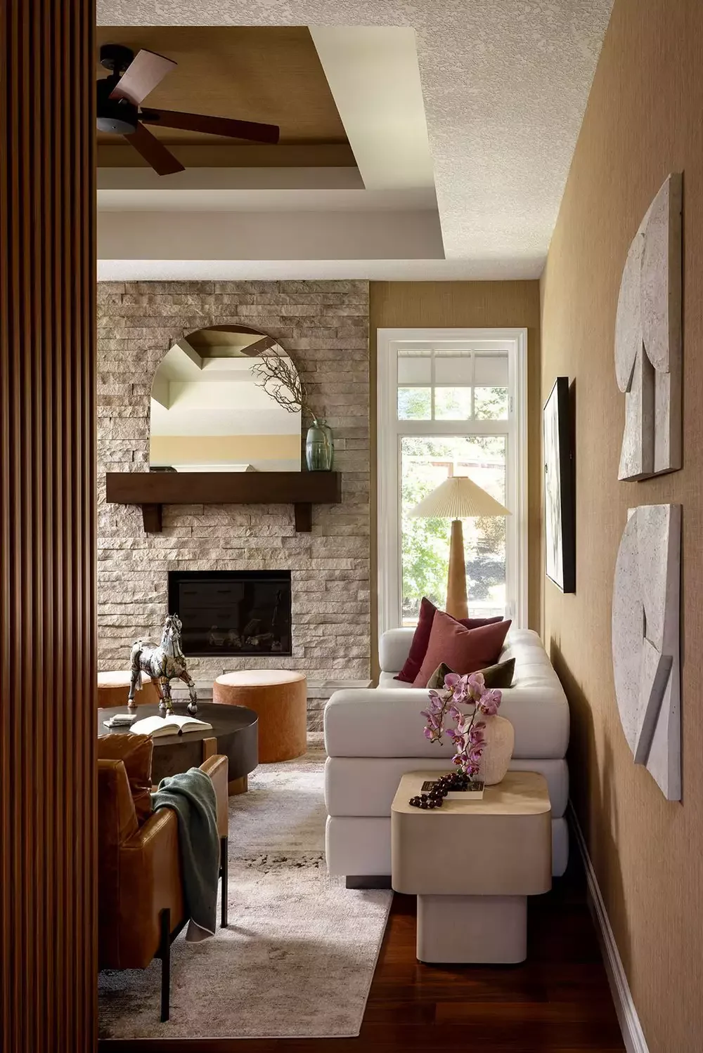 25 Stunning Tray Ceiling Designs That Transform Your Room's Fifth Wall 13 Play With Texture