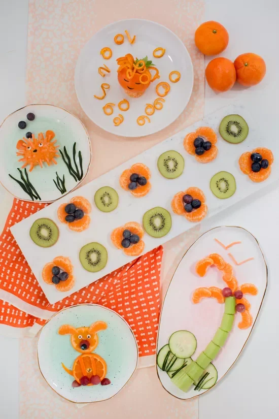 52 Gorgeous Spring Table Centerpiece Ideas to Transform Your Dining Space 29 Play With Your Food