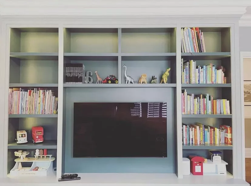 Playroom Built-in Storage