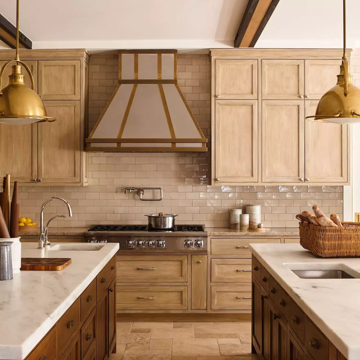 Polished Brass Pendants