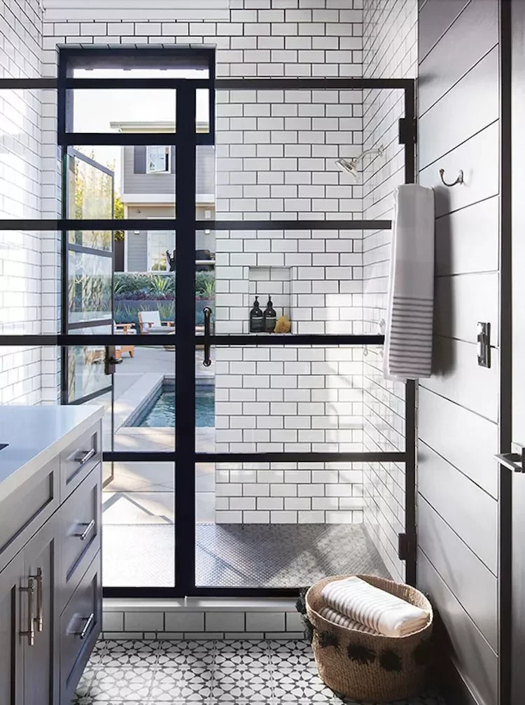 34 Stunning Outdoor Shower Ideas to Transform Your Backyard Oasis 27 Pool House Shower