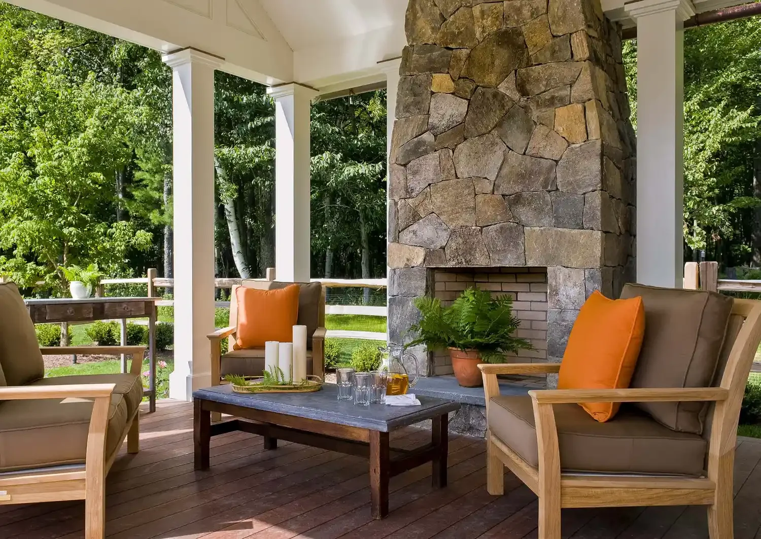 22 Stunning Pool Cabana Ideas to Transform Your Backyard Into a Luxury Resort 16 Pool Pavilion Fireplace