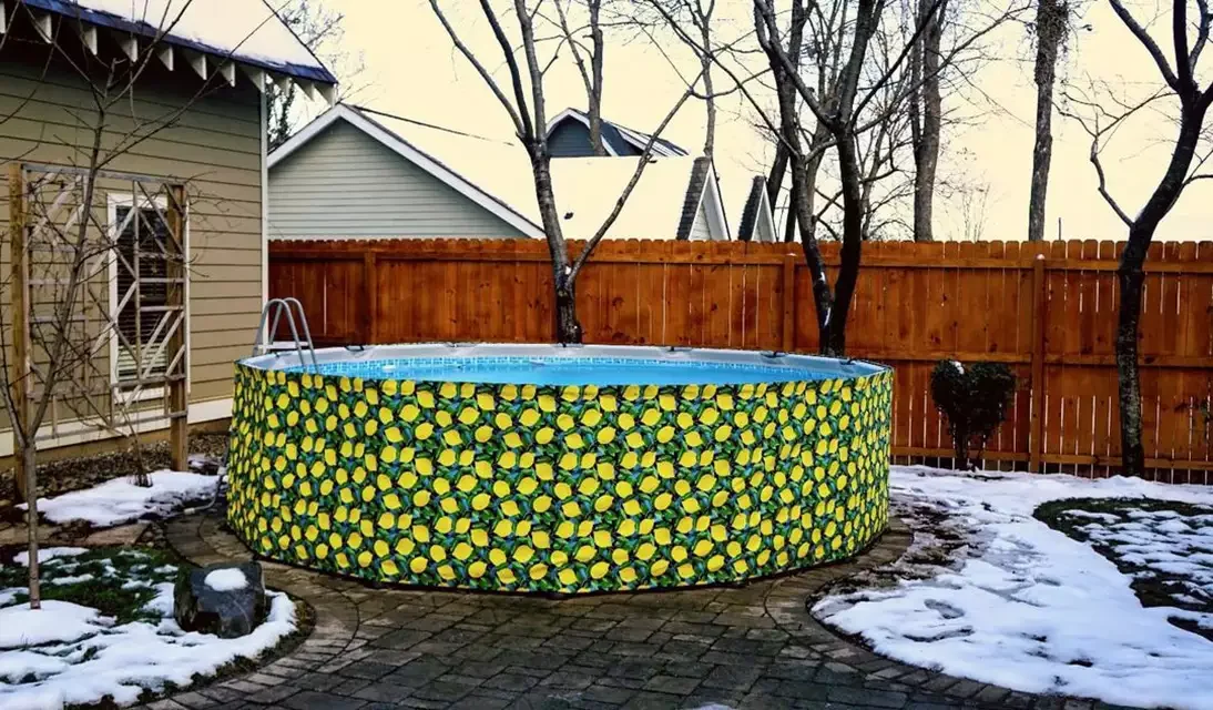 30 Stunning Above-Ground Pool Ideas That'll Transform Your Backyard 13 Pool Skirt