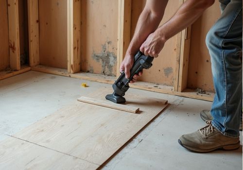 Poor Subfloor Preparation