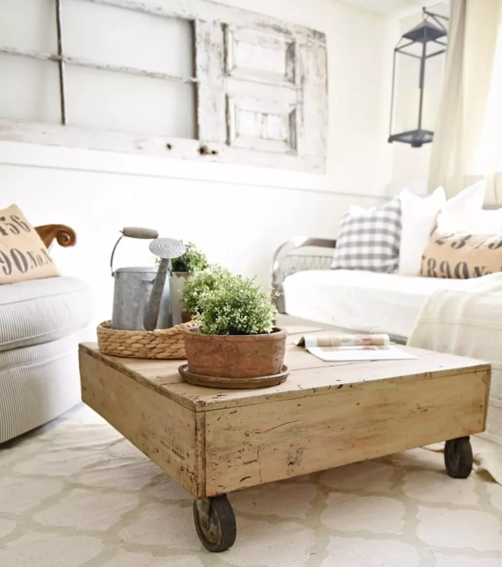 60 Creative Wood Pallet Furniture Projects That Won't Break Your Budget Portable Coffee Table
