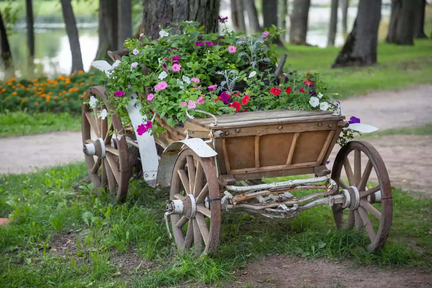 Portable Garden Bed on Wheels