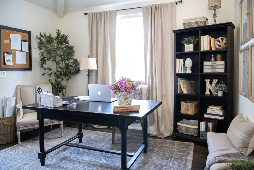 30 Creative Home Office Shelving Solutions to Transform Your Workspace Position a Standard Bookcase at an Angle