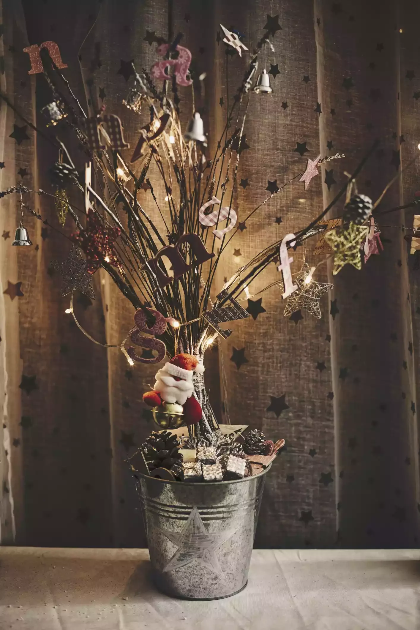 43 DIY Christmas Tree Ideas That Will Wow Your Holiday Guests Potted Branches