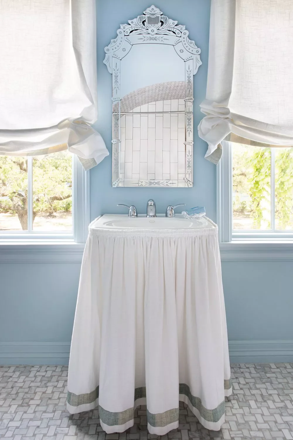 41 Stunning Bathroom Color Ideas to Transform Your Space Powder Blue