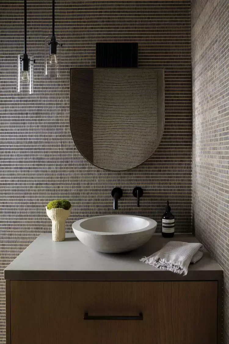 102 Stunning Bathroom Design Ideas That Will Transform Your Space Powder Room Wallpaper