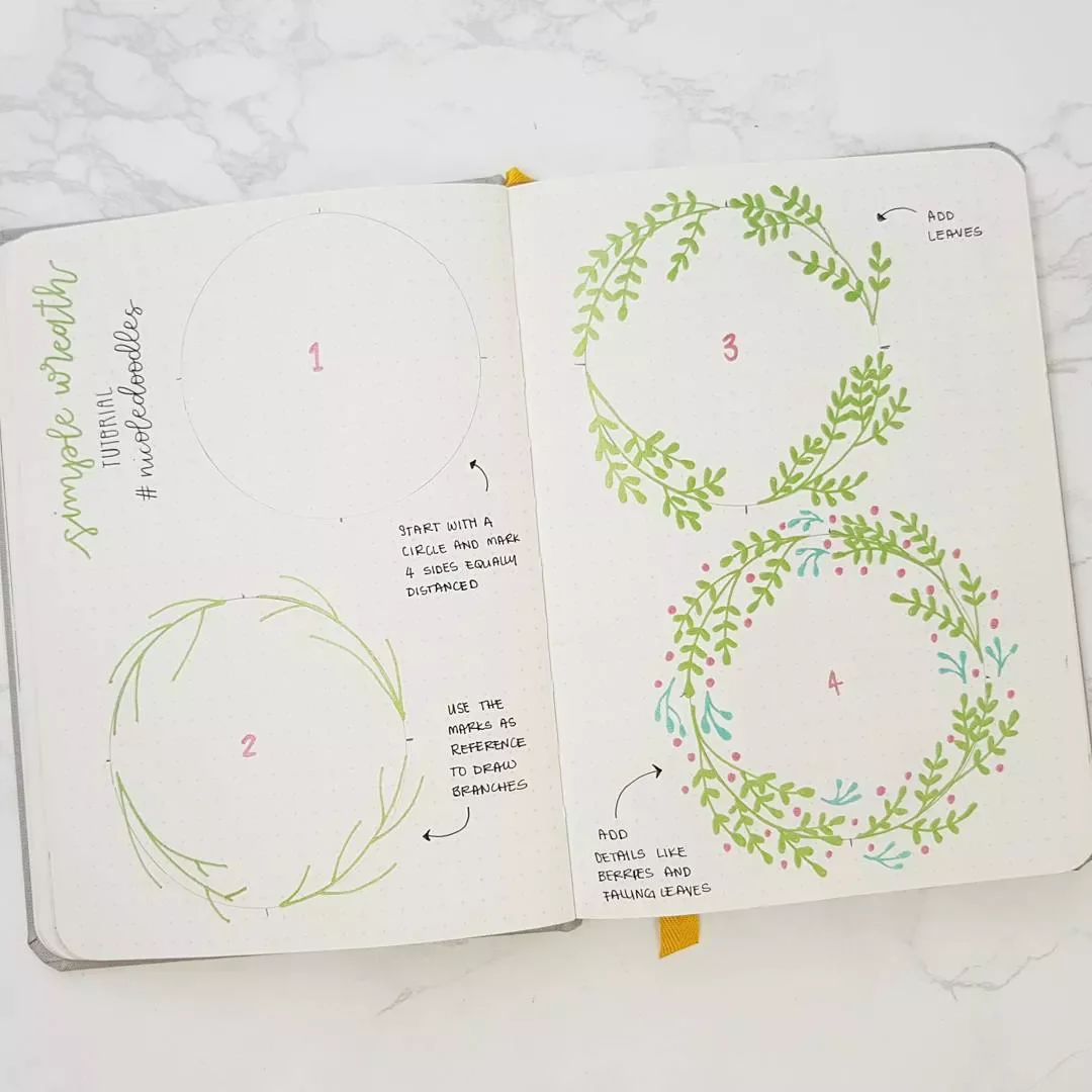 13 Creative Ways to Organize Your Home Life With Style 4 Practice Your Doodling Skills