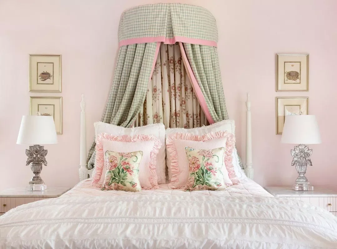 37 Stunning Canopy Bed Ideas to Transform Your Bedroom 18 Preppy Romantic Canopy Bed